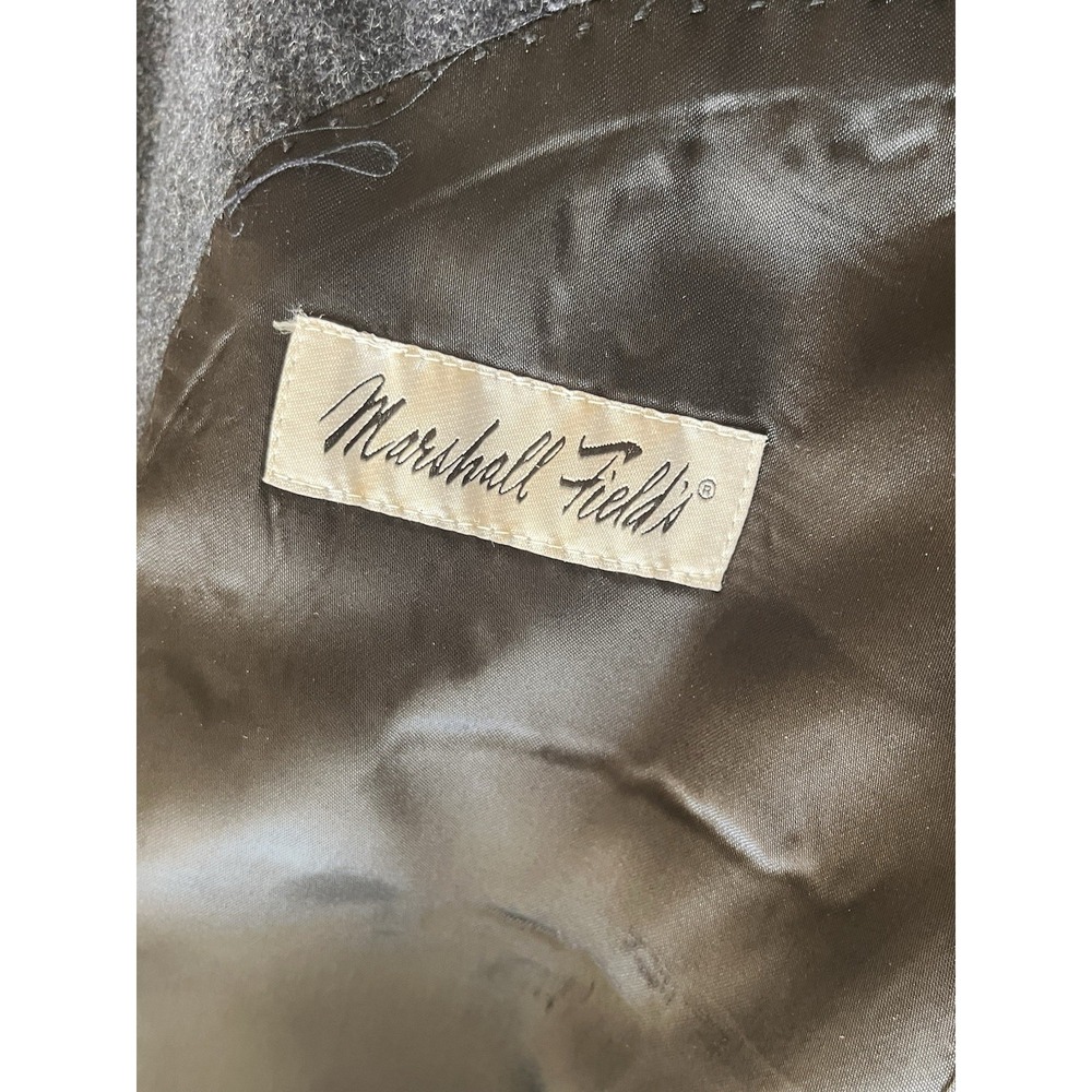 Marshall Fields Men's Cashmere Navy Blue Blazer Sport Coat Size 39R - Picture 7 of 7